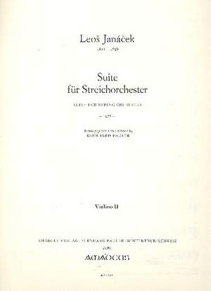 Janáček, L: Suite