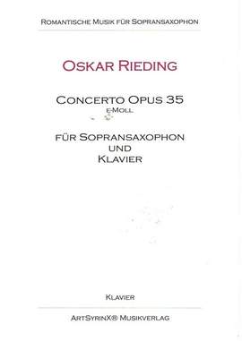 Rieding, O: Concerto e-Moll op.35