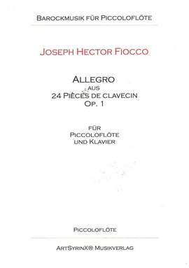 Fiocco, J: Allegro aus 24 Pièces de Clavecin op.1