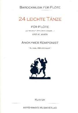 Anonymous: 24 leichte Tänze für Flöte