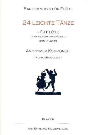 Anonymous: 24 leichte Tänze für Flöte