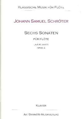 Schroeter, J S: 6 Sonaten op.4