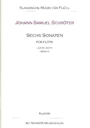 Schroeter, J S: 6 Sonaten op.4