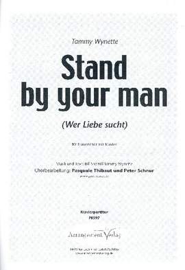 Wynette, T: Stand by your Man