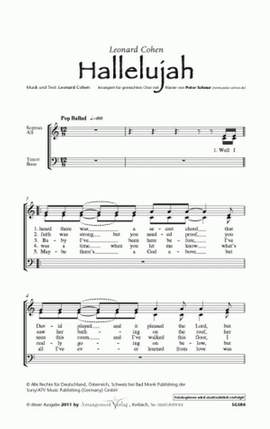 Cohen, L: Hallelujah