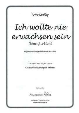 Maffay, P: Ich wollte nie erwachsen sein