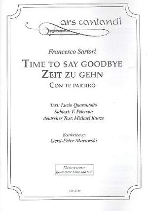 Sartori, F: Time to say Goodbye für Soli,