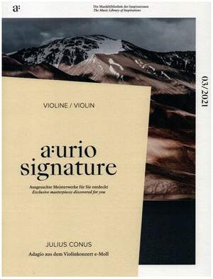 Conus, J: "Adagio" aus dem Violinkonzert e-Moll