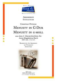 Petzold, C: Menuett in G-Dur und Menuett in g-Moll