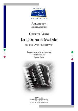 Verdi, G F F: La Donna è mobile aus der Oper "Rigoletto"