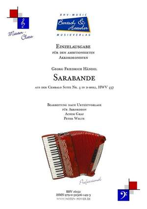 Handel, G F: Sarabande, HWV 437