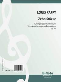 Raffy, A L: Ten pieces Op. 62