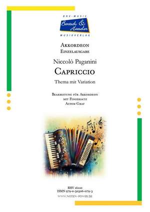 Paganini, N: Capriccio (Thema mit Variationen)