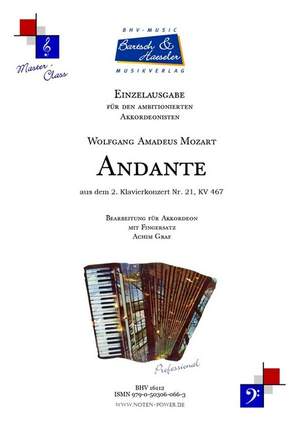 Mozart, W A: Andante aus dem 2. Klavierkonzert NR.21 KV 467