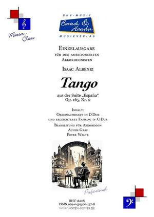 Albéniz, I: Tango aus der Suite "Espana" op. 165 Nr. 2