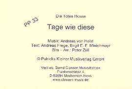 Tage wie diese für Blasorchester