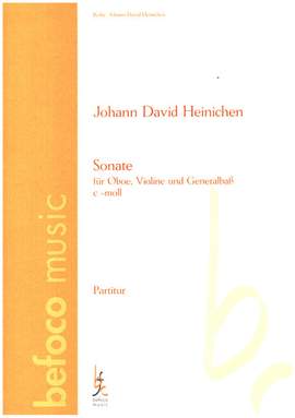Heinichen, J D: Sonate c-Moll