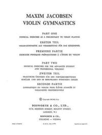 Jacobsen, M: Violin-Gymnastik Praktische