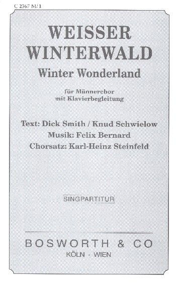 Weißer Winterwald