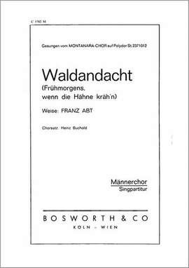 Abt, F: Waldandacht
