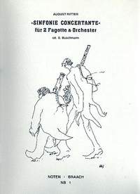 Ritter, A G: Sinfonie concertante für 2 Fagotte und Orchester