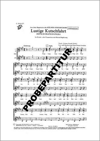 Lustige Kutschfahrt