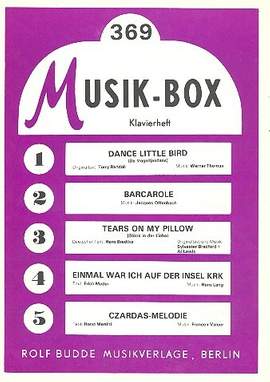 Musik-Box 369: Klavierheft