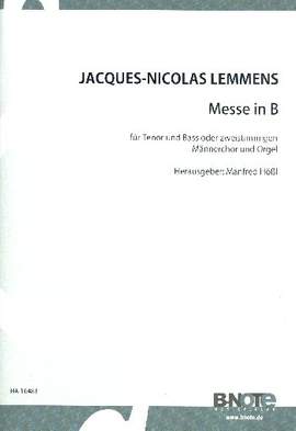 Lemmens, J: Messe B-Dur