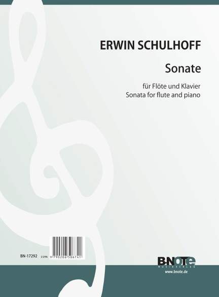 Schulhoff, E: Sonate
