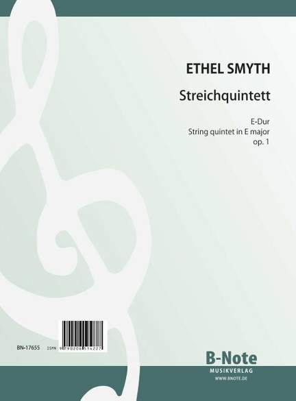 Smyth, E: Quintett E-Dur op.1