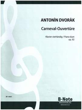 Dvořák, A: Carneval op.92 für Orchester für Klavier
