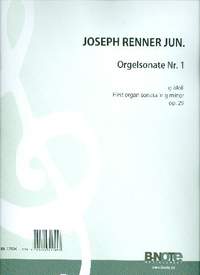 Renner, J j: Sonate g-Moll Nr.1 op.29