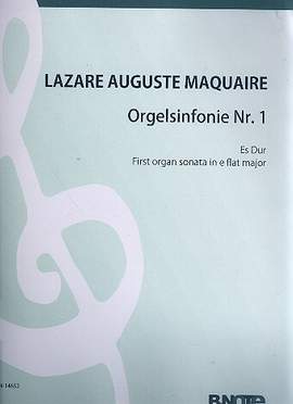 Maquaire, A: Orgelsinfonie Es-Dur Nr.1