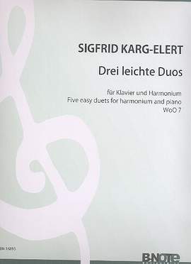 Karg-Elert, S: 3 leichte Duos WoO7