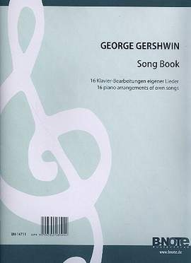 Gershwin, G: Song Book - 16 Lieder in freien Bearbeitungen