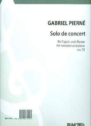 Pierné, G: Solo de Concert op.35