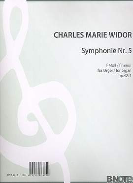 Widor, C: Sinfonie f-Moll Nr.5 op.42,1