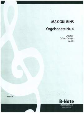 Gulbins, M: Sonate C-Dur op.28