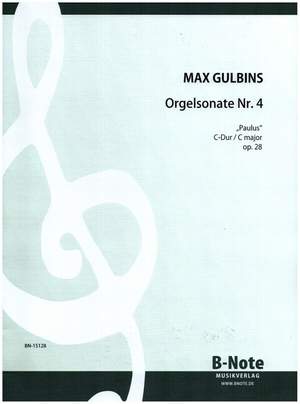 Gulbins, M: Sonate C-Dur op.28