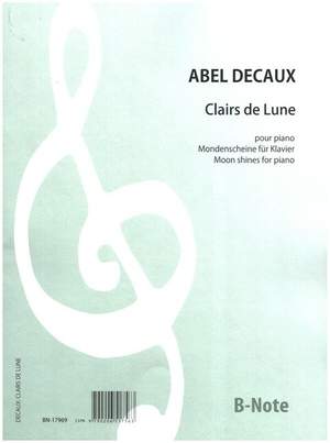 Decaux, A: 4 Clairs de Lune