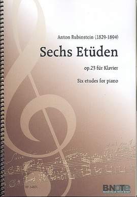 Rubinstejn, G: 6 Etüden op.23