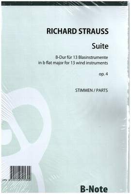 Strauss, R: Suite B-Dur op.4