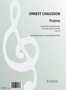 Chausson, E: Poeme op.25