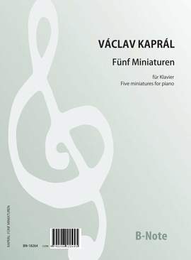 Kapral, V: 5 Miniaturen für Klavier (1922)
