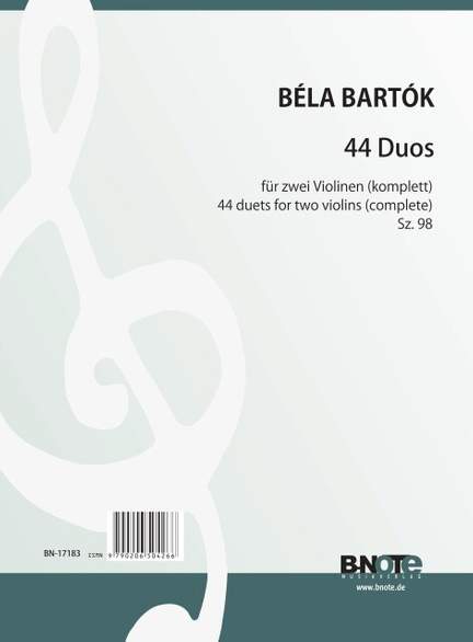 Bartók, B: 44 Duos