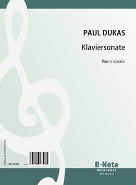 Dukas, P: Klaviersonate