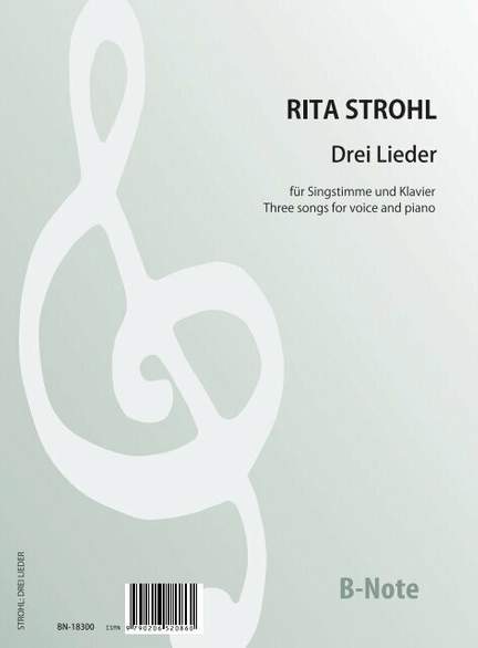 Strohl, R: Drei Lieder
