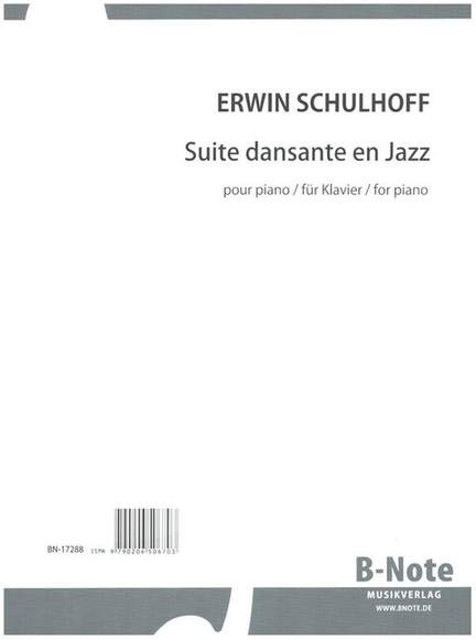 Schulhoff, E: Suite Dansante en Jazz