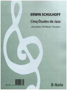 Schulhoff, E: Cinq Études de Jazz