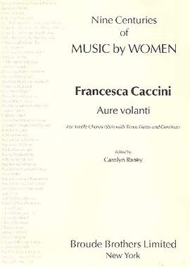Caccini, F: Aure volanti